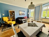Ferienwohnung in Biendorf - Schloss Gersdorf - Wohnzimmer