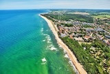 Ferienwohnung in Kühlungsborn - Appartementanlage Ostseeblick Fewo Rügen 12 - Luftaufnahme mit   Appartementanlage Ostseeblick