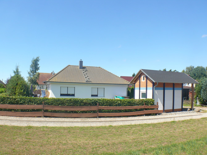 Ferienhaus in Breege - Lindner - viel Platz im Garten