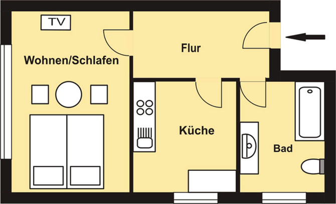 Ferienwohnung in Timmendorfer Strand - Seepferdchen 1 - Bild 5