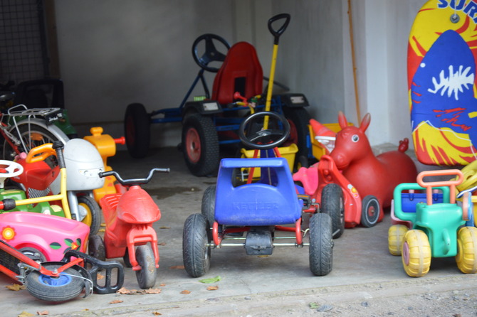 Ferienwohnung in Rettin - Bauernferienhof Kluvetasch Strandmuschel - Kinderfuhrpark Ferienhof Kluvetasch