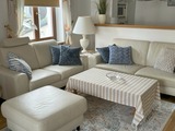 Ferienwohnung in Ostseebad Heringsdorf - Villa Kramme - Wohnzimmer- Sofaecke