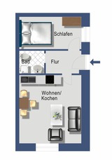 Ferienwohnung in Rabenkirchen-Faulück - Schleiblick App. 3 - Bild 7