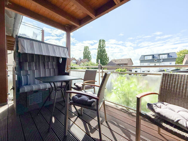 Ferienwohnung in Niendorf/Ostsee - Haus Passat - 200m zur Ostsee & Strandkorb auf dem Balkon - Bild 6
