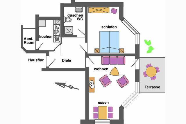 Ferienwohnung in Zingst - An der Galerie, A 05 - Bild 9