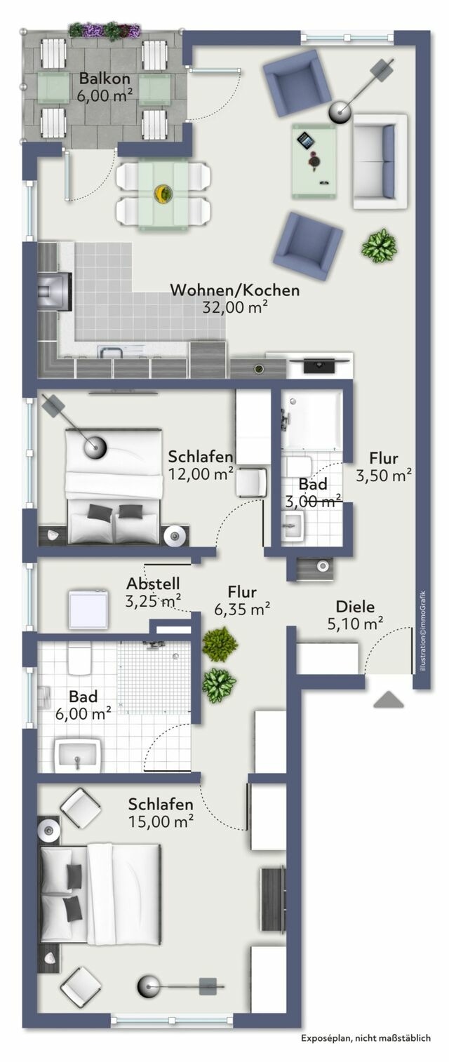 Ferienwohnung in Eckernförde - Hafenspitze - Bild 21