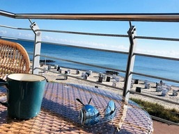 Meeresblick " Strandkieker " Haus 3, WE 45