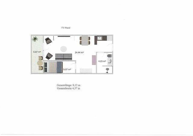 Ferienwohnung in Holm - Bligenthal, App. "Sophia" (Nr. 214) - Bild 16