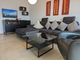 9987- Urlaubsträume Am Meer, WE 3.4 Strandkorb auf der Terrasse