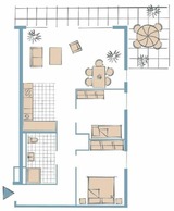 Ferienwohnung in Heiligenhafen - "Dünenpark Heiligenhafen", Haus "Meerdüne", Wohnung 9 "Meerlounge" - Bild 25 Ferienwohnung in Heiligenhafen - "Dünenpark Heiligenhafen", Haus "Meerdüne", Wohnung 9 "Meerlounge" - Bild 25