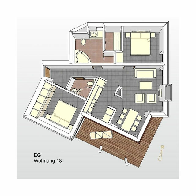 Ferienwohnung in Baabe - Strandvilla Baabe 18 - Strandgefl&uuml;ster - Bild 21