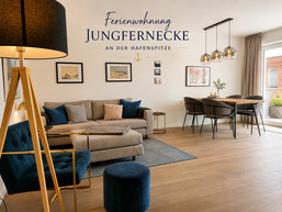 Ferienwohnung "JungfernEcke" mit Sauna, Hafenspitze Quartier