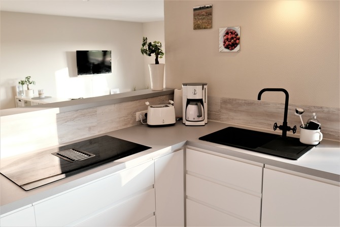Ferienwohnung in Cismar - Ferienwohnung Oetken - K&uuml;che