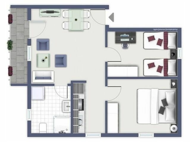 Ferienwohnung in Dahme - Jacobihof Haus 8 Wohnung 03 - Bild 8