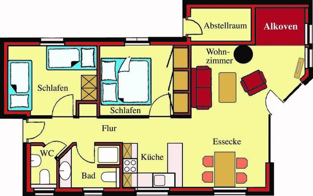 Ferienhaus in Fehmarn - Haus im Apfelgarten 3 - Bild 7