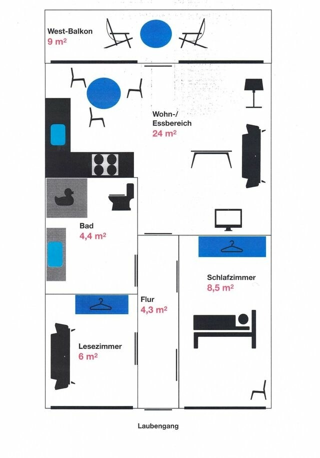 Ferienwohnung in Sch&ouml;nberger Strand - Kuntscher, Enken und Kr&uuml;ger, Arne: App. (Nr. 205) im "Haus Seelust" - Bild 17