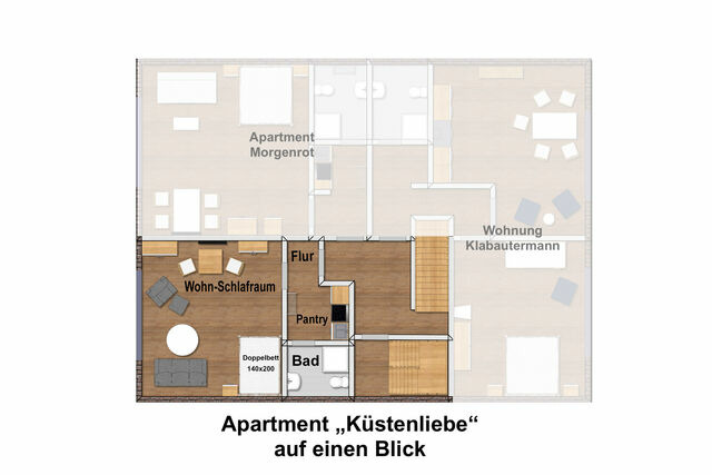 Ferienwohnung in Wendtorf - Ap. K&uuml;stenliebe - Haus Nordlichter - Bild 8