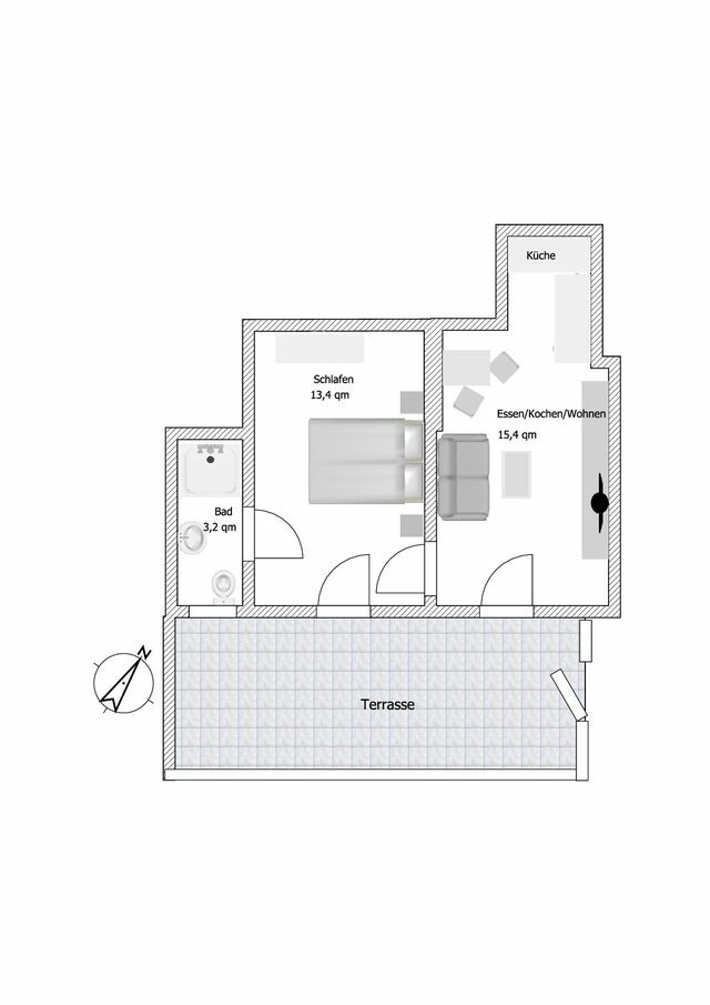 Ferienwohnung in Grömitz - Haus Seepferdchen - Whg. 1 - Bild 9
