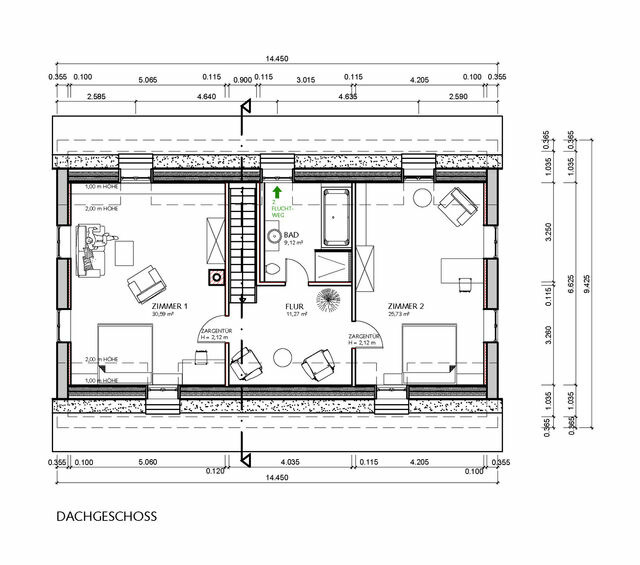 Ferienhaus in Brodersby - Landhaus Schleiblick - Bild 14