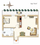 Ferienwohnung in Schönberg - Dock - Bild 1 Ferienwohnung in Schönberg - Dock - Bild 1