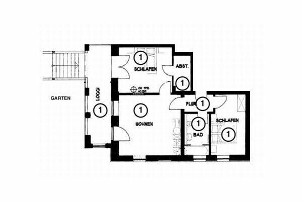 Ferienwohnung in Sellin - Ferienwohnung 1 Villa Celia Sellin strandnah f&uuml;r 6 Personen - Bild 13