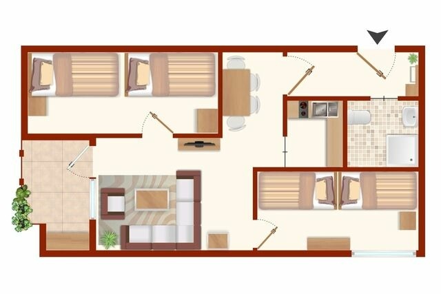 Ferienwohnung in Laboe - Probsteier Platz Ostseewelle - Bild 23