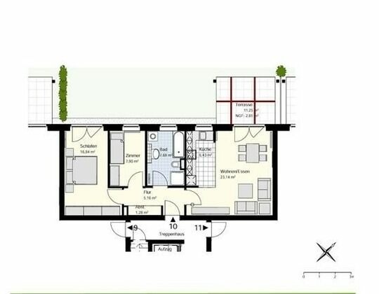 Ferienwohnung in Kellenhusen - Strandhäuser Lindenstraße Ostseeschwärmerei - Bild 21