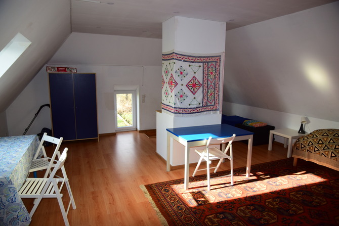 Ferienhaus in Dömitzow - Haus Gorch Fock - Dachgeschosse - Schlafboden
