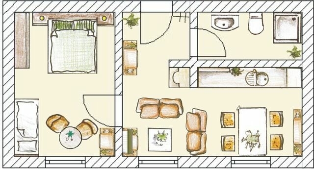 Ferienwohnung in Seebad Heringsdorf - (Brise) Villa Kramme App. 08 Little Pontos - Bild 16