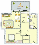 Ferienwohnung in Seebad Heringsdorf - (Brise) Villa Madeleine App. 03 - Bild 12
