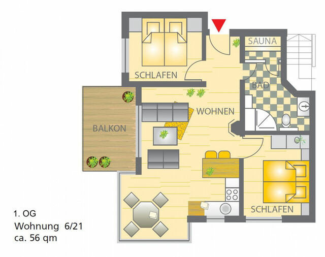 Ferienwohnung in Gro&szlig;enbrode - M&ouml;wennest 6 - Gro&szlig;enbrode - Bild 21