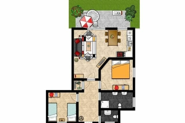 Ferienwohnung in Boltenhagen - Haus Ostseed&uuml;ne Whg. 09 - Bild 21