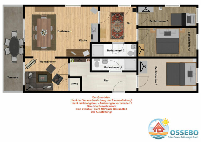 Ferienwohnung in Boltenhagen - Meerblick Wohnung 1 - Bild 25