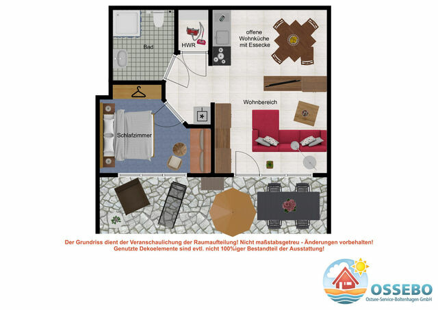 Ferienwohnung in Hohenkirchen-Niendorf - Haus Seeblick Wohnung 14 - Bild 21
