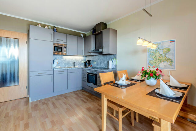 Ferienwohnung in Sassnitz - Ferienhaus Trelleborg, Wohnung 1 Meerblick - Bild 4