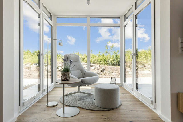Ferienhaus in Fehmarn OT Westermarkelsdorf - De B&ouml;&ouml;i LuxusFerienhaus mit Meerblick, Sauna & Kamin - Bild 9