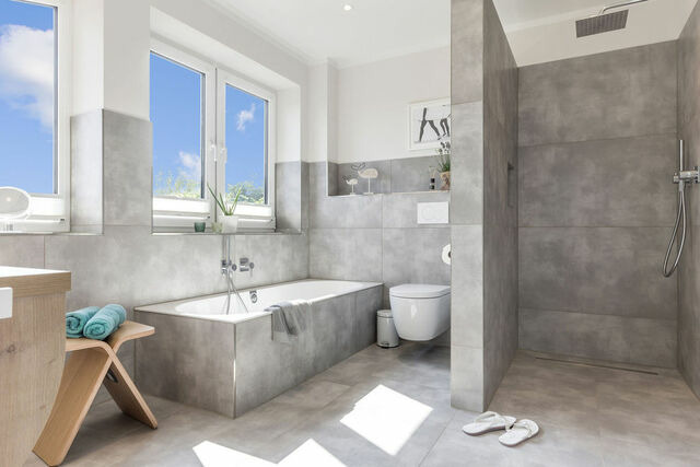 Ferienhaus in Fehmarn OT Westermarkelsdorf - De B&ouml;&ouml;i LuxusFerienhaus mit Meerblick, Sauna & Kamin - Bild 22