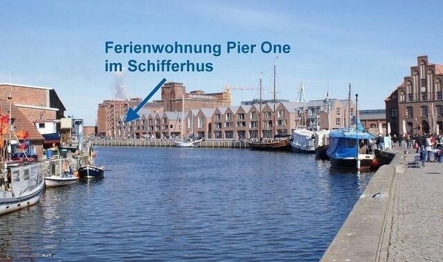 Ferienwohnung in Wismar - Ferienwohnung Zum Hafen im Schifferhus Wismar - ABC630 - Bild 15